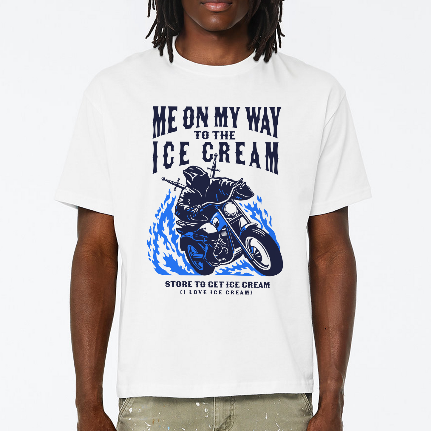 ice cream store tshirt
